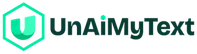 UnAIMyText logo