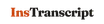 InsTranscript logo